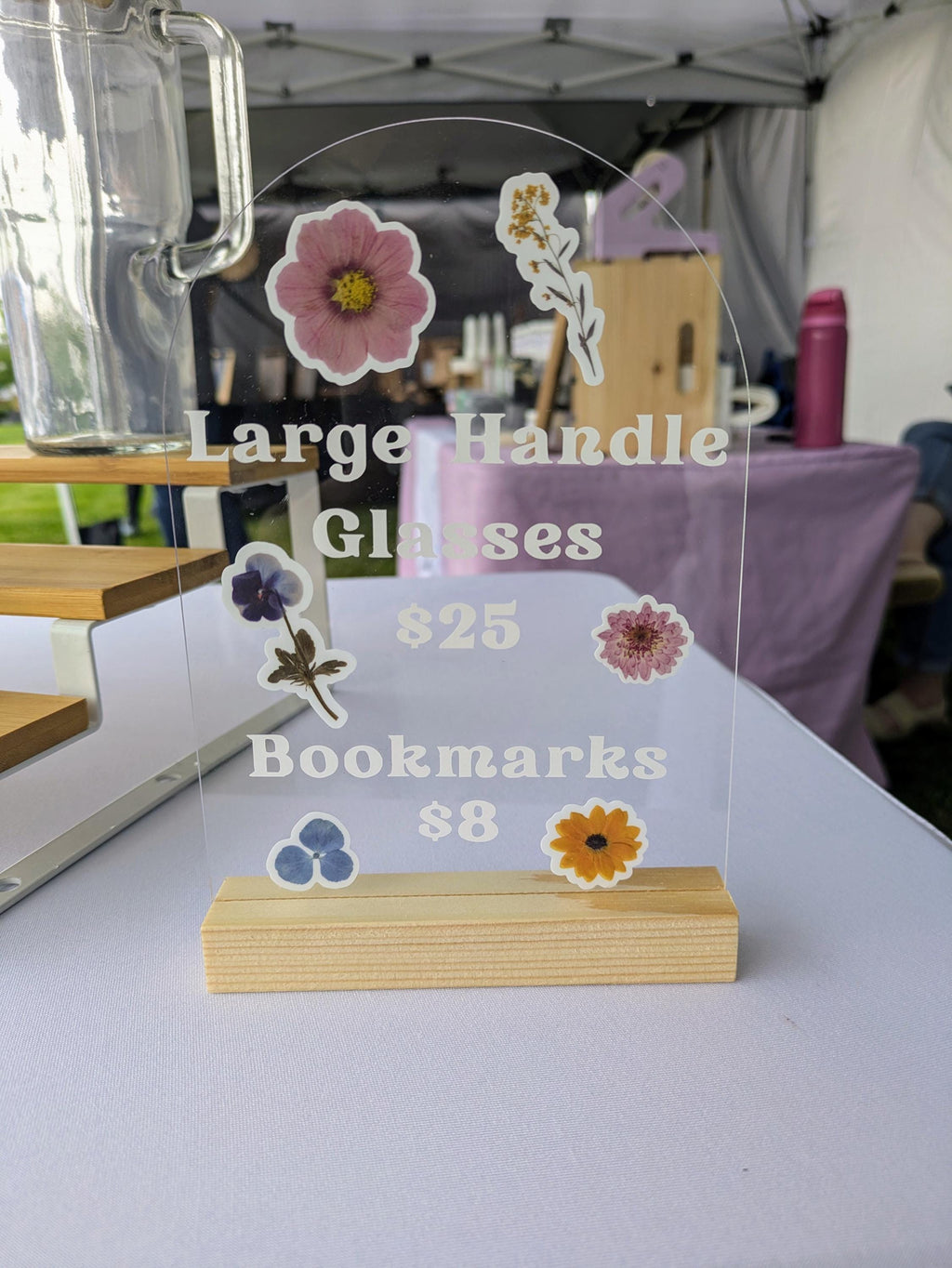 Pressed Flower Sticker Sheet