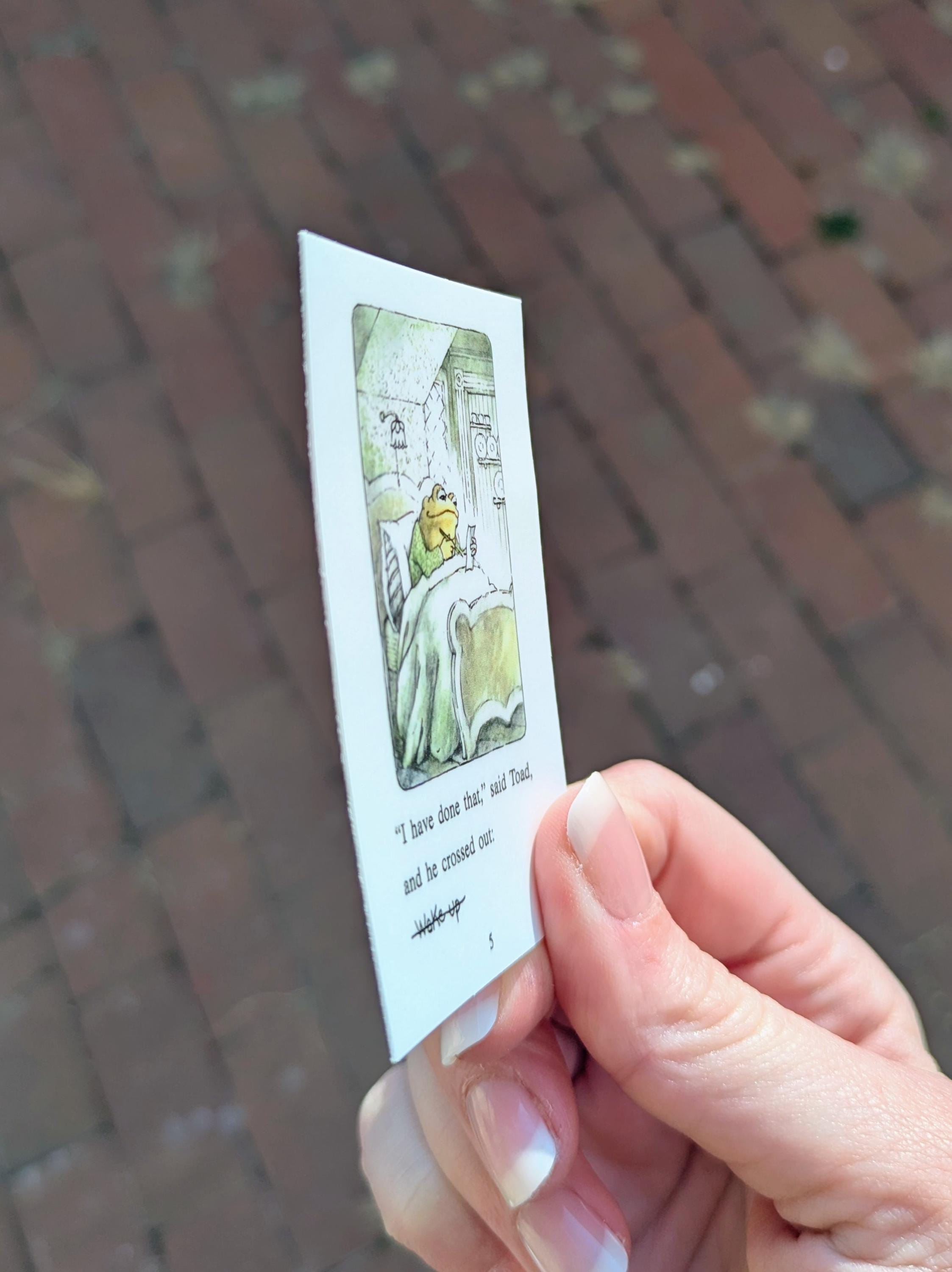 Frog and Toad Sticker